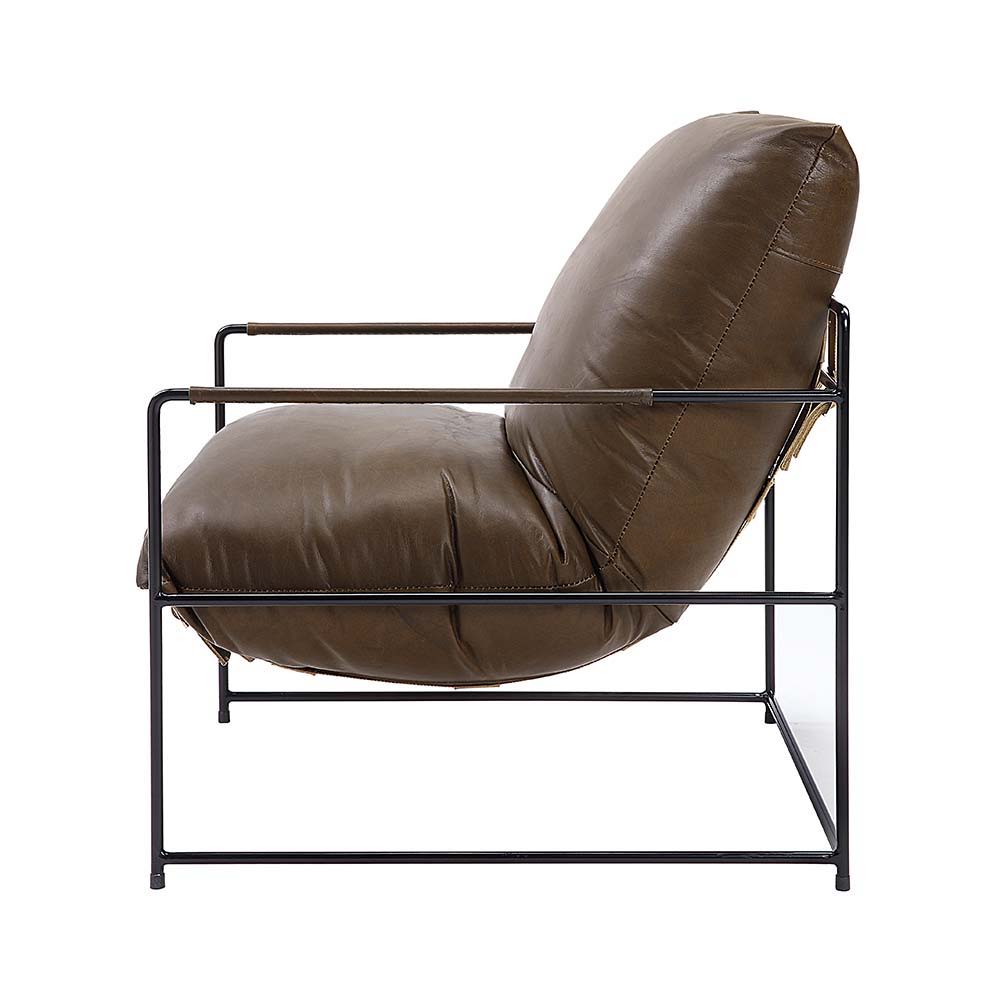 Oralia - Accent Chair - Saturn Top Grain Leather