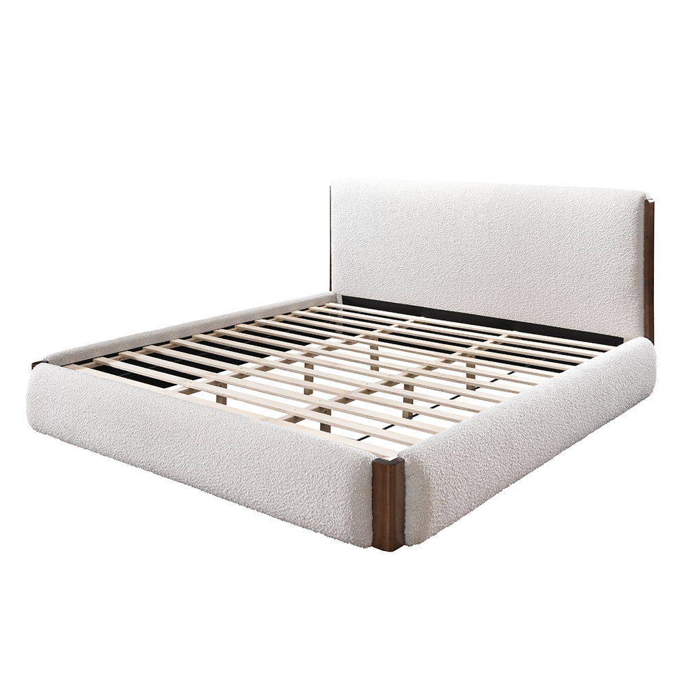 Sandro - Platform Bed White