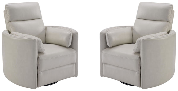 Radius - Cordless Power Swivel Glider Recliner (Set of 2)