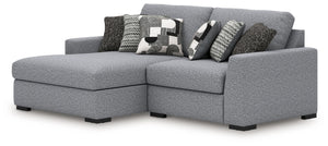 Bealton - Sectional Gray 2 Pc. Left Arm Facing Corner Chaise Sectional