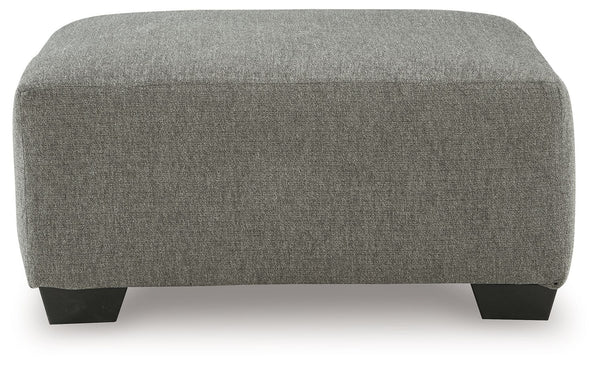 Clarington - Oversized Accent Ottoman - Greystone