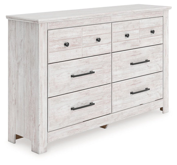Makidern - Six Drawer Dresser White Dressers