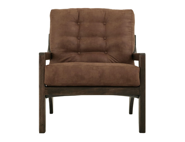 Balam - Upholstered Armchair - Woodsy Brown