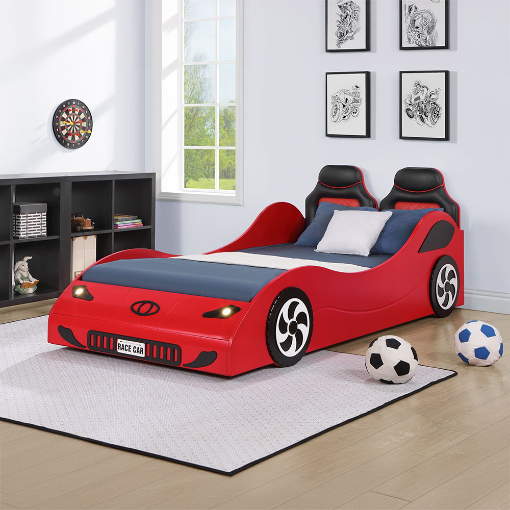 Colen - Car Bed White Twin