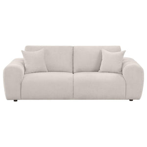 Burnett - Chenille Upholstered Wide Arm Sofa