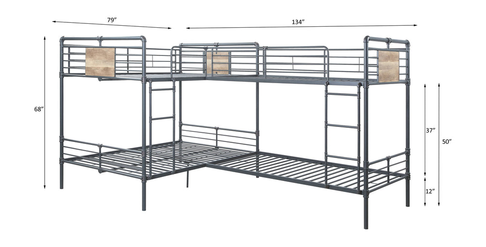 Cordelia - Bunk Bed Sandy Black
