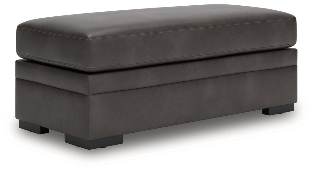 Lofton-Pike - Oversized Accent Ottoman - Shadow
