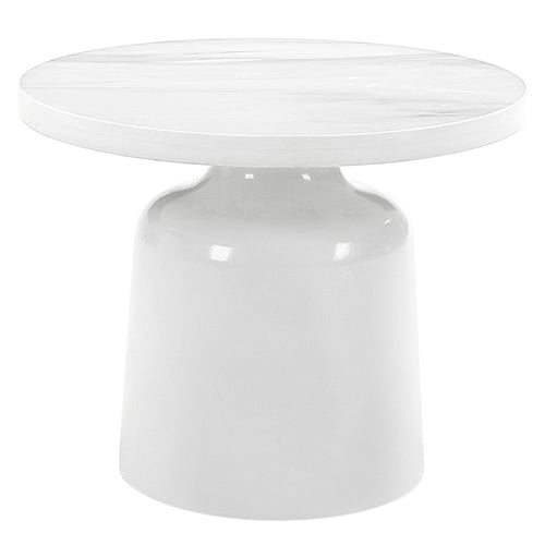 Zaid - Table White End Tables