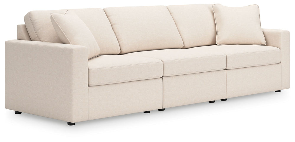 Modmax - Oyster - Sectional White 2 Pc. Sectional Loveseat