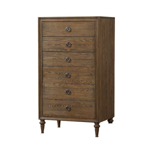 Inverness (Parker) - Chest Reclaimed Oak 6 Drawers
