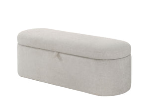 Philipa - Storage Bench Pearl Silver