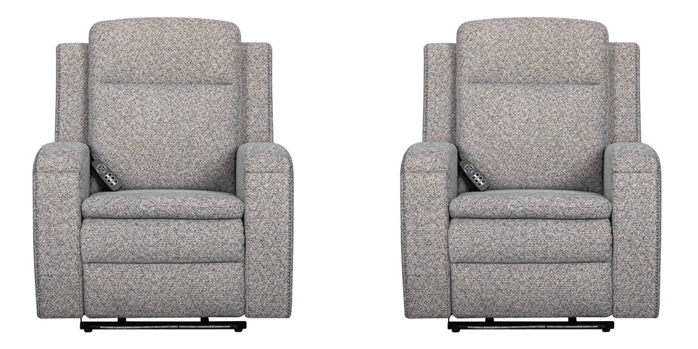 Armstrong - Power Recliner With Heat, Massage And Auto-Glide Beige 1 Piece