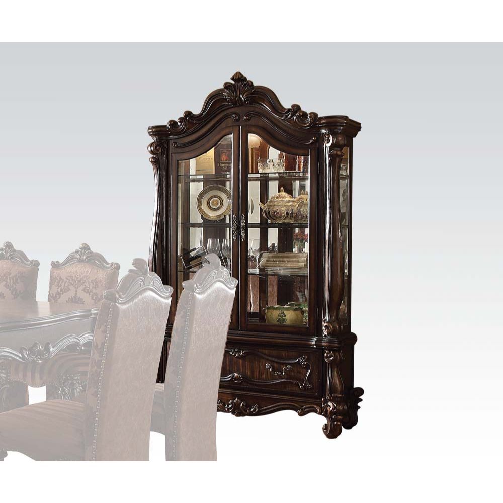 Versailles - Curio Cabinet Bone White