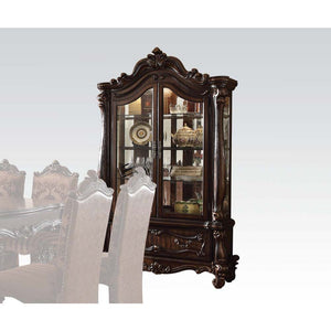 Versailles - Curio Cabinet Cherry Oak