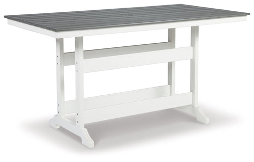 Transville - Counter Table W/Umb Opt