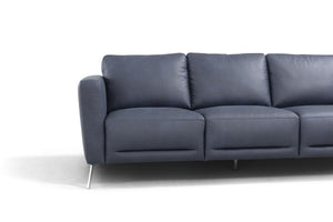 Astonic - Sofa - Blue Leather