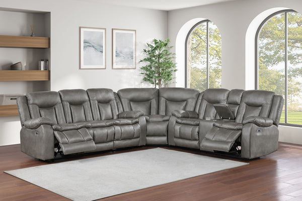 Morello - 3 Piece Manual Sofa/Loveseat/Wedge