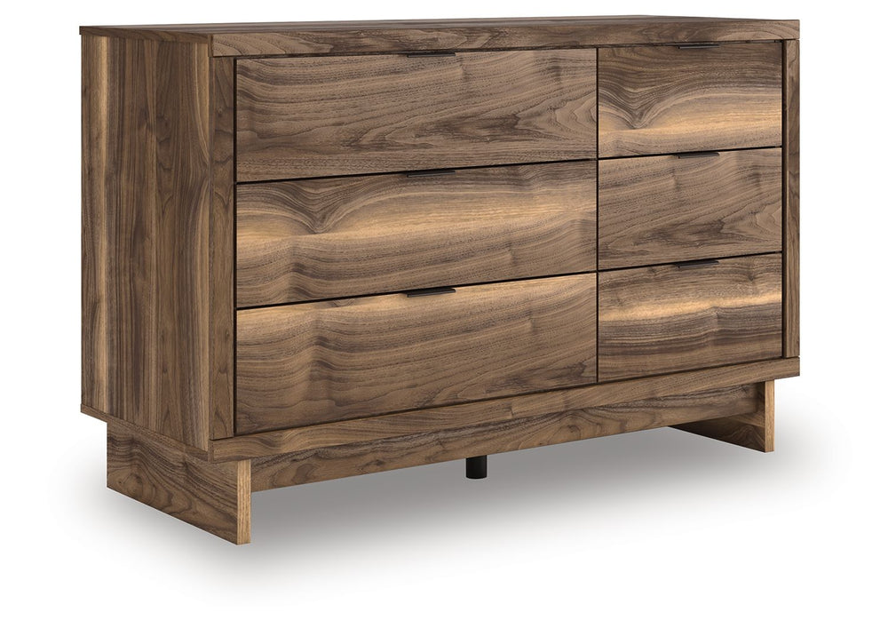 Chirason - Six Drawers Dresser Dark Brown Dressers
