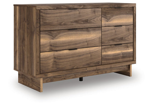 Chirason - Six Drawers Dresser Dark Brown Dressers