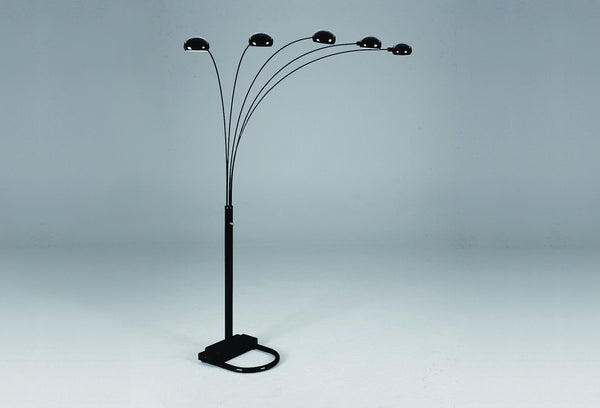 Peacock - Shade Floor Lamp - Black