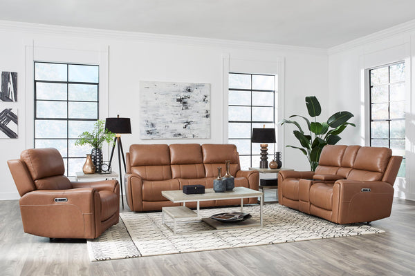 Hancock - Zero Gravity Power Reclining Sofa With Drop Down Table P3