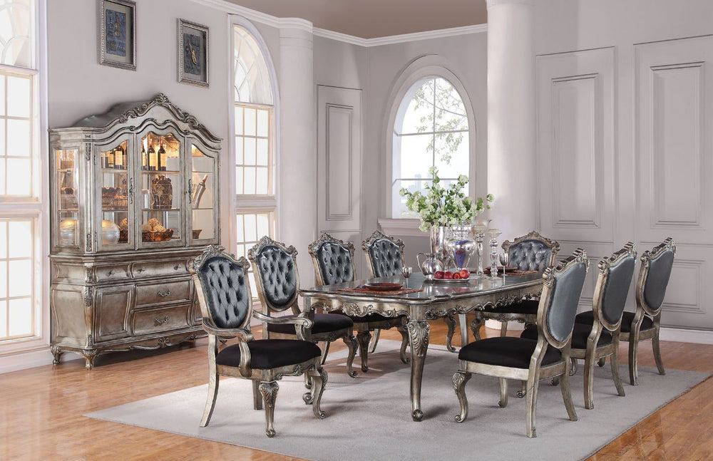 Chantelle - Dining Table Antique Platinum
