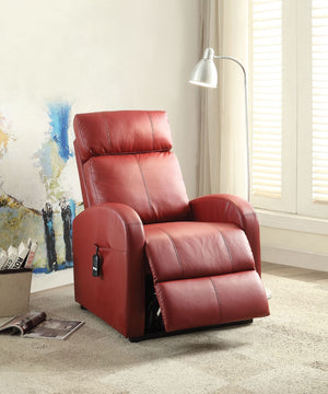 Ricardo - Recliner w/Power Lift Red