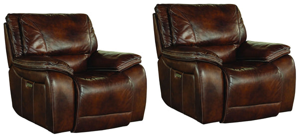 Vail - Power Recliner Dark Brown 2 Pieces