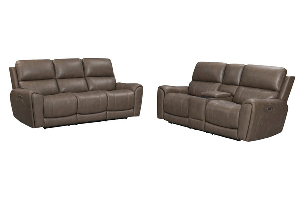 Hancock - Zero Gravity Power Reclining Sofa Set Bette Hazel 2 Pc. Sofa, Loveseat