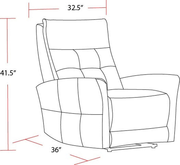 Gershwin - Zero Gravity Power Recliner