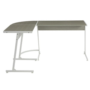 Carver - Computer Desk - Gray & White