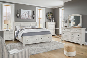 Robbinsdale - Sleigh Bedroom Set White