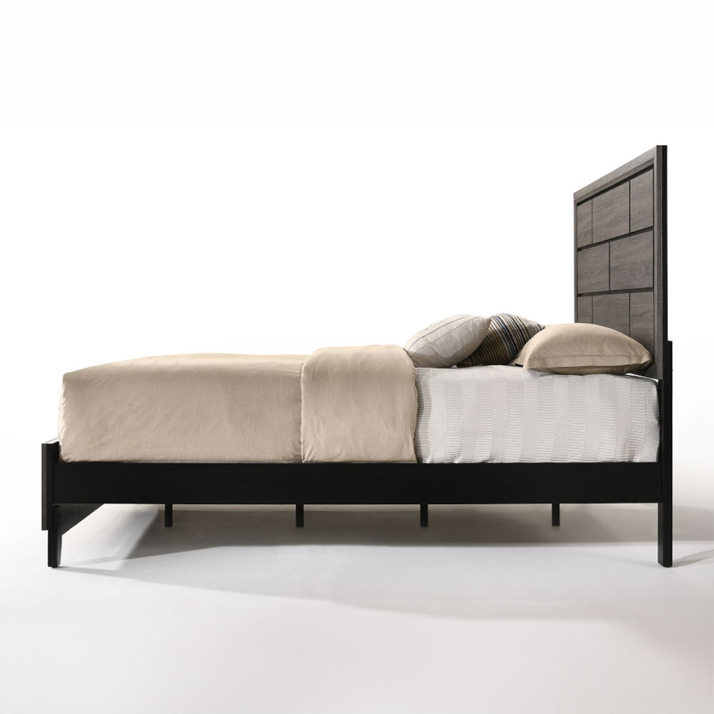 Valdemar - Bed Weathered Gray