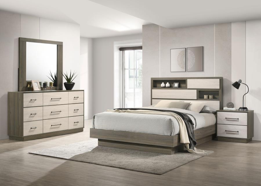 Fenwick - Bedroom Set Dark Gray Queen