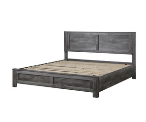 Vidalia - Bed Rustic Gray Oak King
