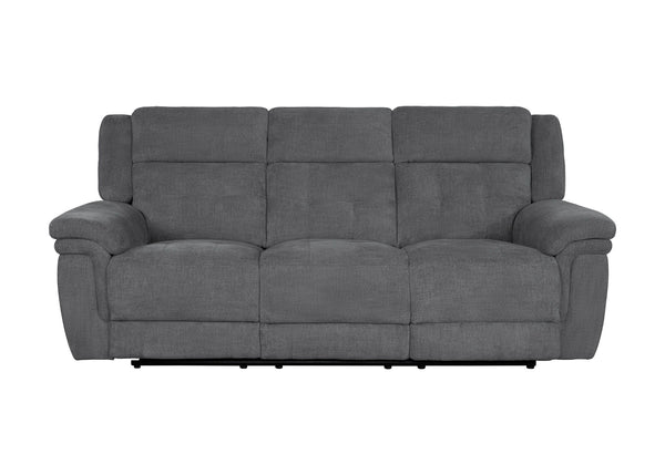 Richland - Power Reclining Sofa - Bristol Grey