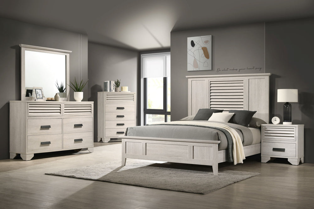 Sarter - Bed White