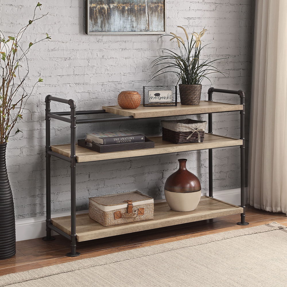 Brantley - Bookshelf Oak 3 Shelves