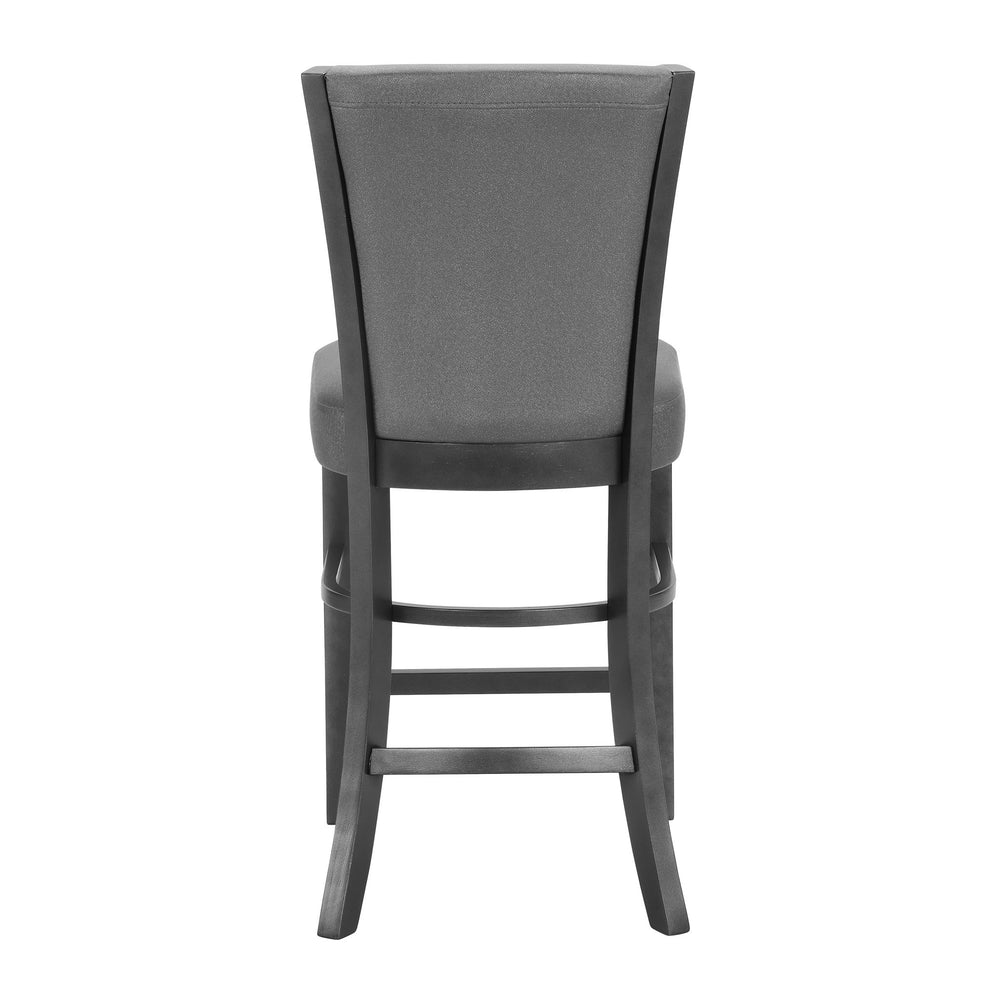 Camelia - Counter Height Chair (Set of 2) - Dark Gray