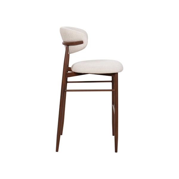 Royce - Bar Chair With Metal Frame (Set of 2)