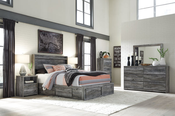 Baystorm - Panel Bedroom Set Queen 6 Drawers