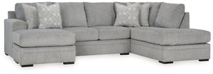 Casselbury - Sectional Dark Gray 2 Pc. Right Arm Facing Corner Chaise Sectional