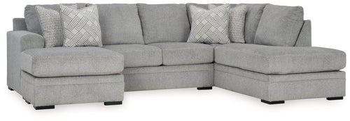 Casselbury - Sectional Dark Gray 2 Pc. Right Arm Facing Corner Chaise Sectional