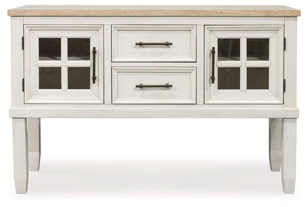 Shaybrock - Antique White / Brown - Dining Room Server