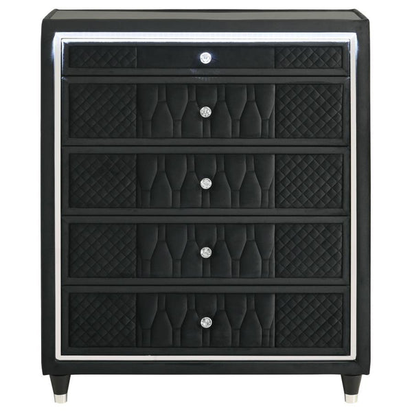 Lorient - 5-Drawer LED Chest of Drawers