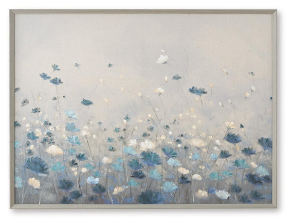 Claydale - Wall Art - Gray / Blue / White