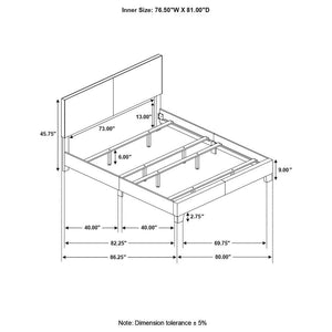 Dorian - Upholstered Panel Bed