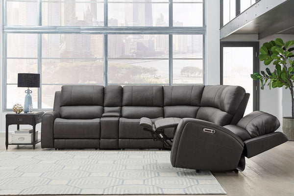 Belmont - Zero Gravity Power Reclining Sectional With Power Adjustable Headrests