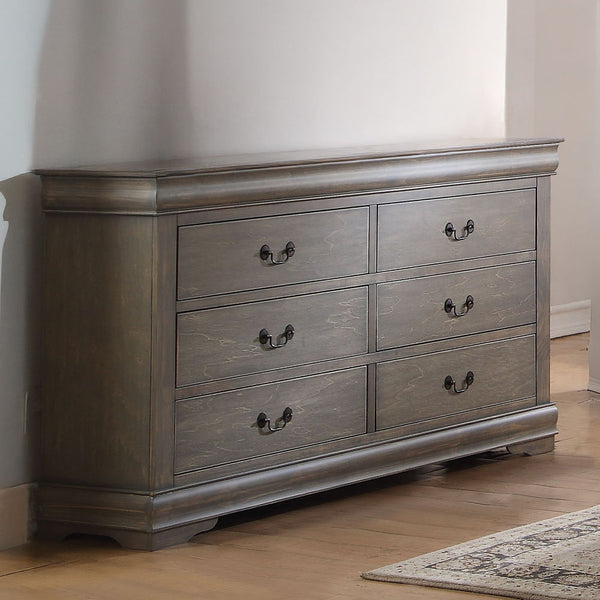 Louis Philippe - Dresser Antique Gray