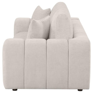 Burnett - Chenille Upholstered Wide Arm Sofa